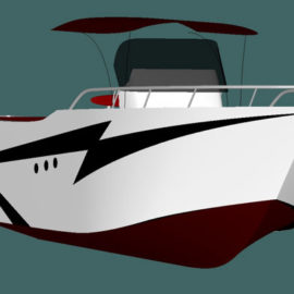 Lapu Lapu 6.5m Alum Plate Boat